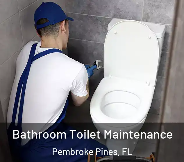  Bathroom Toilet Maintenance Pembroke Pines, FL
