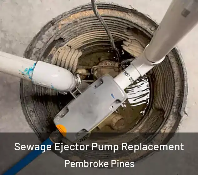  Sewage Ejector Pump Replacement Pembroke Pines